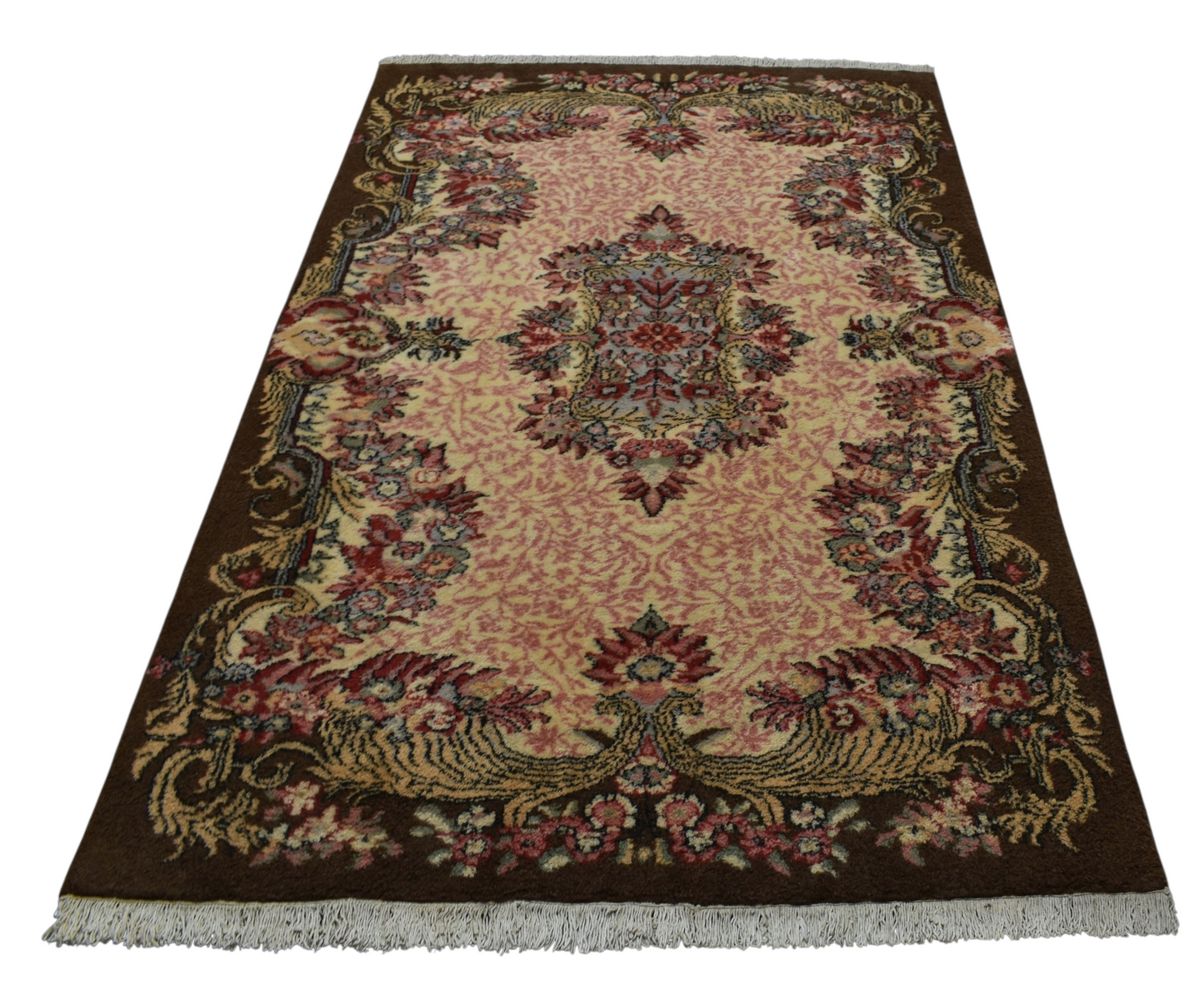 Kilim Antik El Dokuma Çiçekli Sümerbank Yün Salon Halısı 0598 - Yeni - Çok Renkli