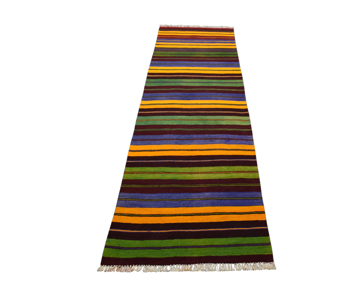 Kilim Antik El Dokuma Sivas Yolluk Yün Kilim 0599 - Yeni - Çok Renkli