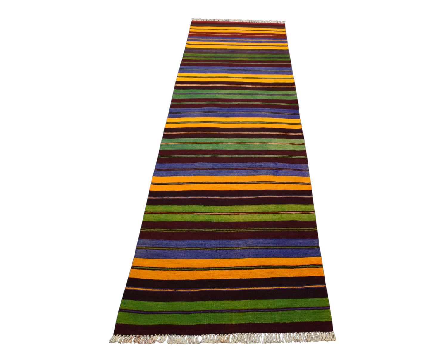 Kilim Antik El Dokuma Sivas Yolluk Yün Kilim 0599 - Yeni - Çok Renkli