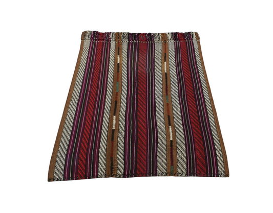 Kilim Antik El Dokuma Yün Yörük Kilimi 0060 - Antika - Çok Renkli