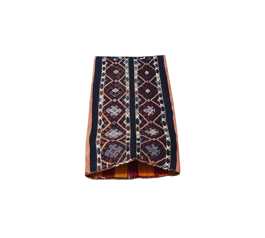 Kilim Antik El Dokuma Yün Çuval Sumak Malatya Kilimi 0061 - Yeni - Çok Renkli