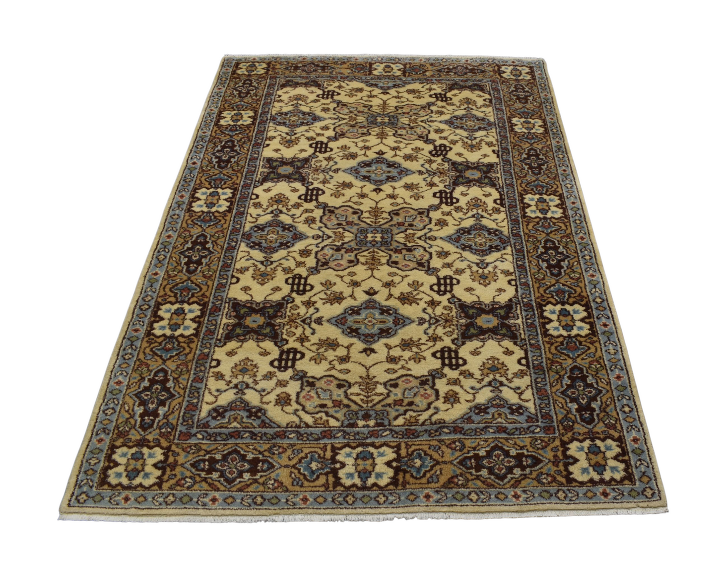 Kilim Antik El Dokuma 4m2 Feshane Uşak Yün Halı 0620 - Yeni - Çok Renkli