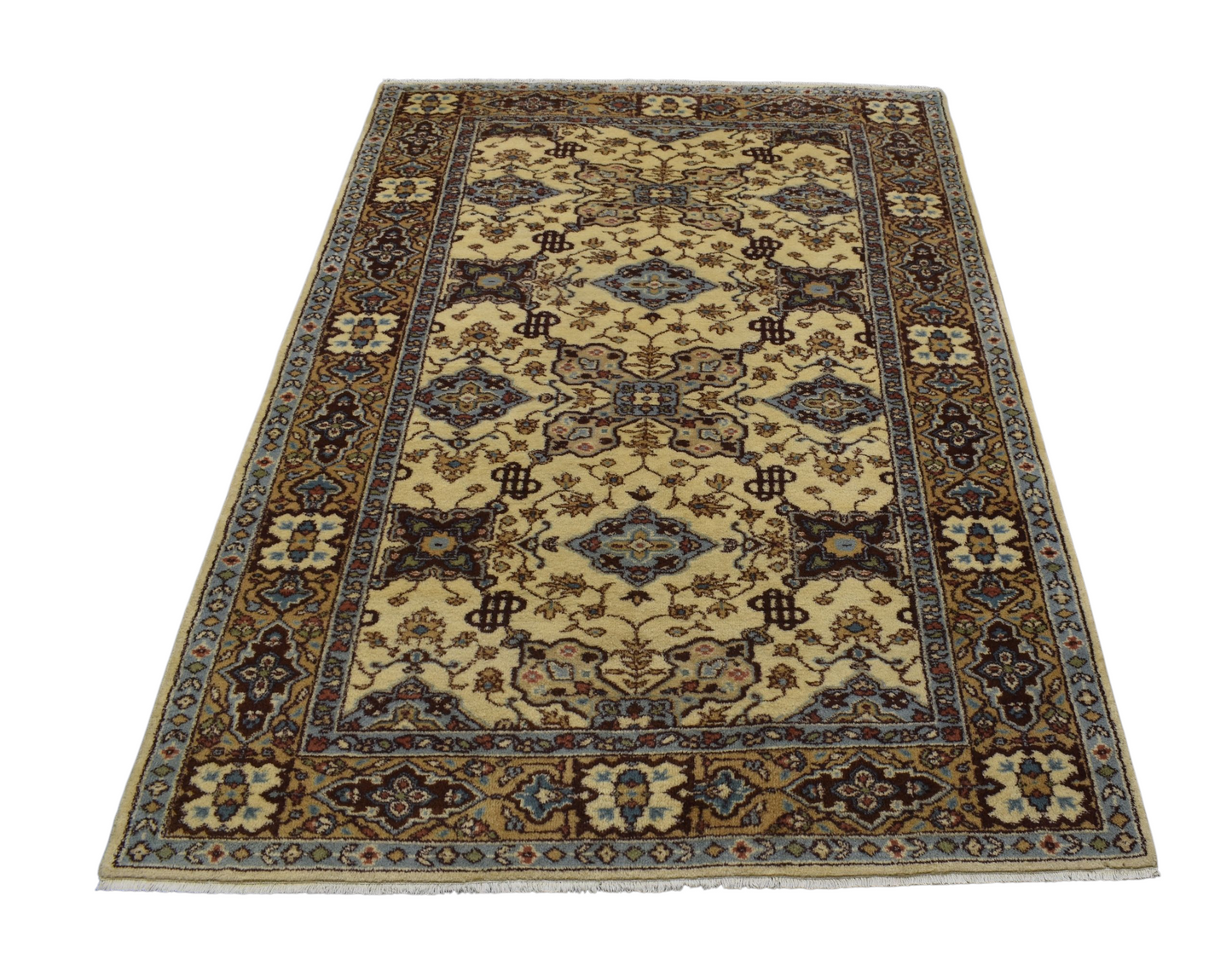 Kilim Antik El Dokuma 4m2 Feshane Uşak Yün Halı 0620 - Yeni - Çok Renkli