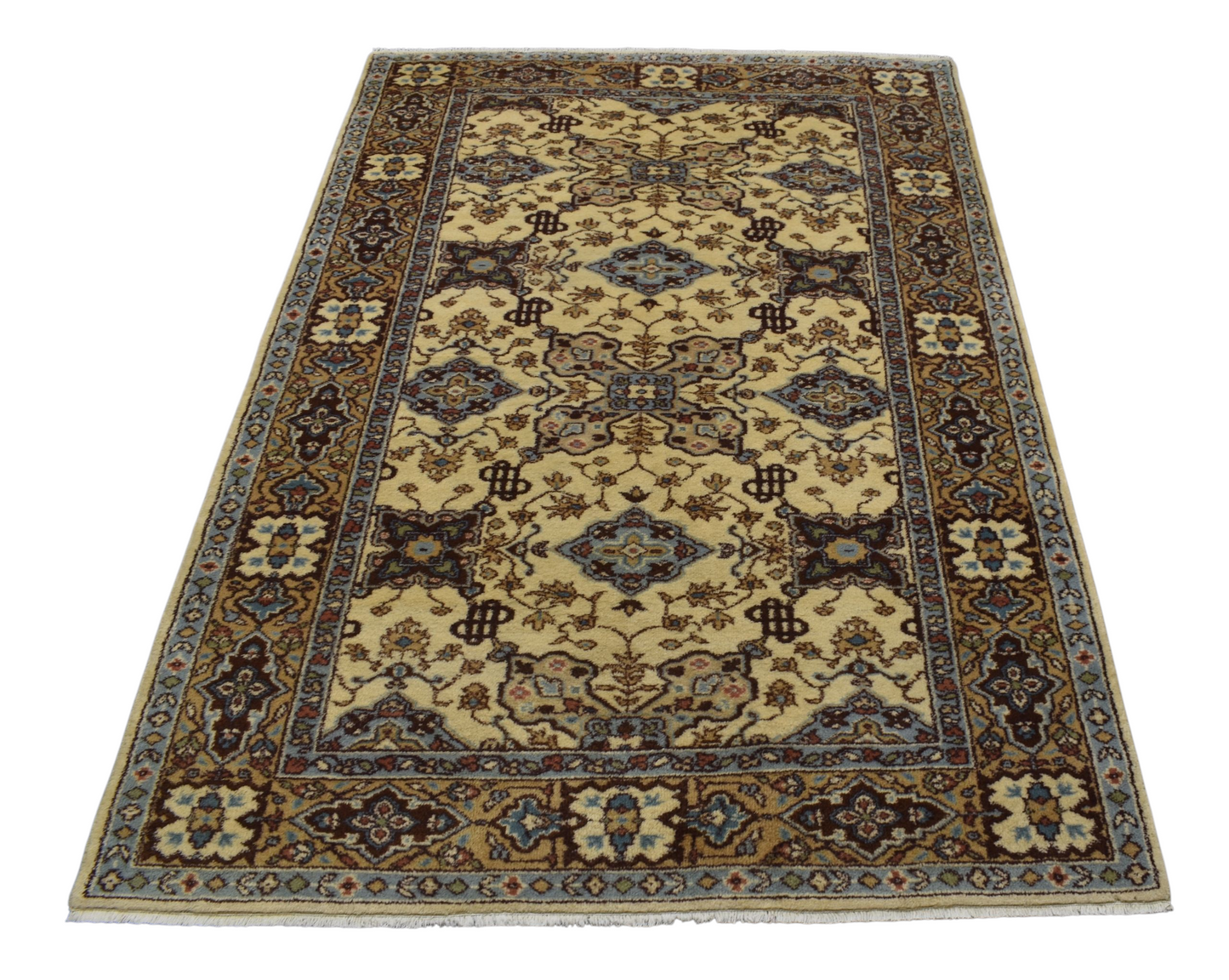 Kilim Antik El Dokuma 4m2 Feshane Uşak Yün Halı 0620 - Yeni - Çok Renkli