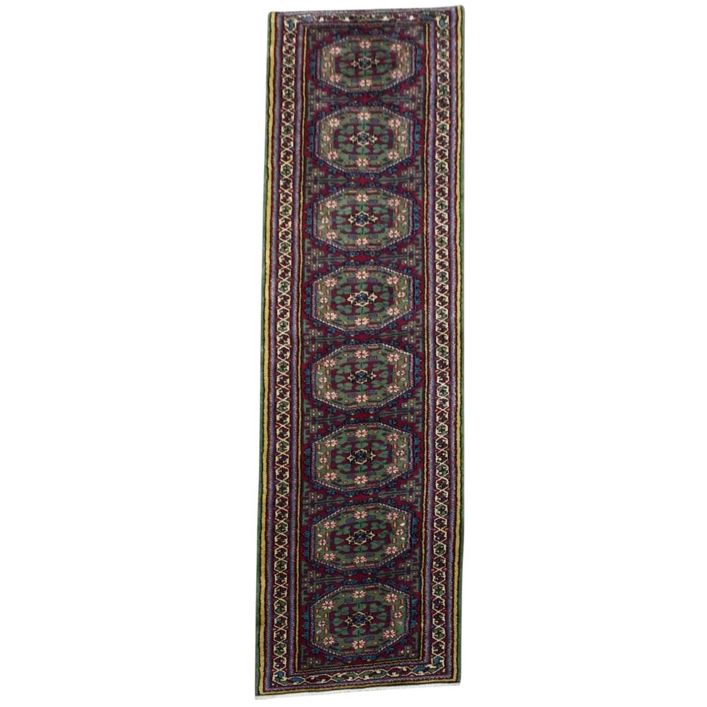 Kilim Antik El Dokuma Burdur Bucak Batı Anadolu Yolluk Yün Halı 0624 - Yeni - Çok Renkli