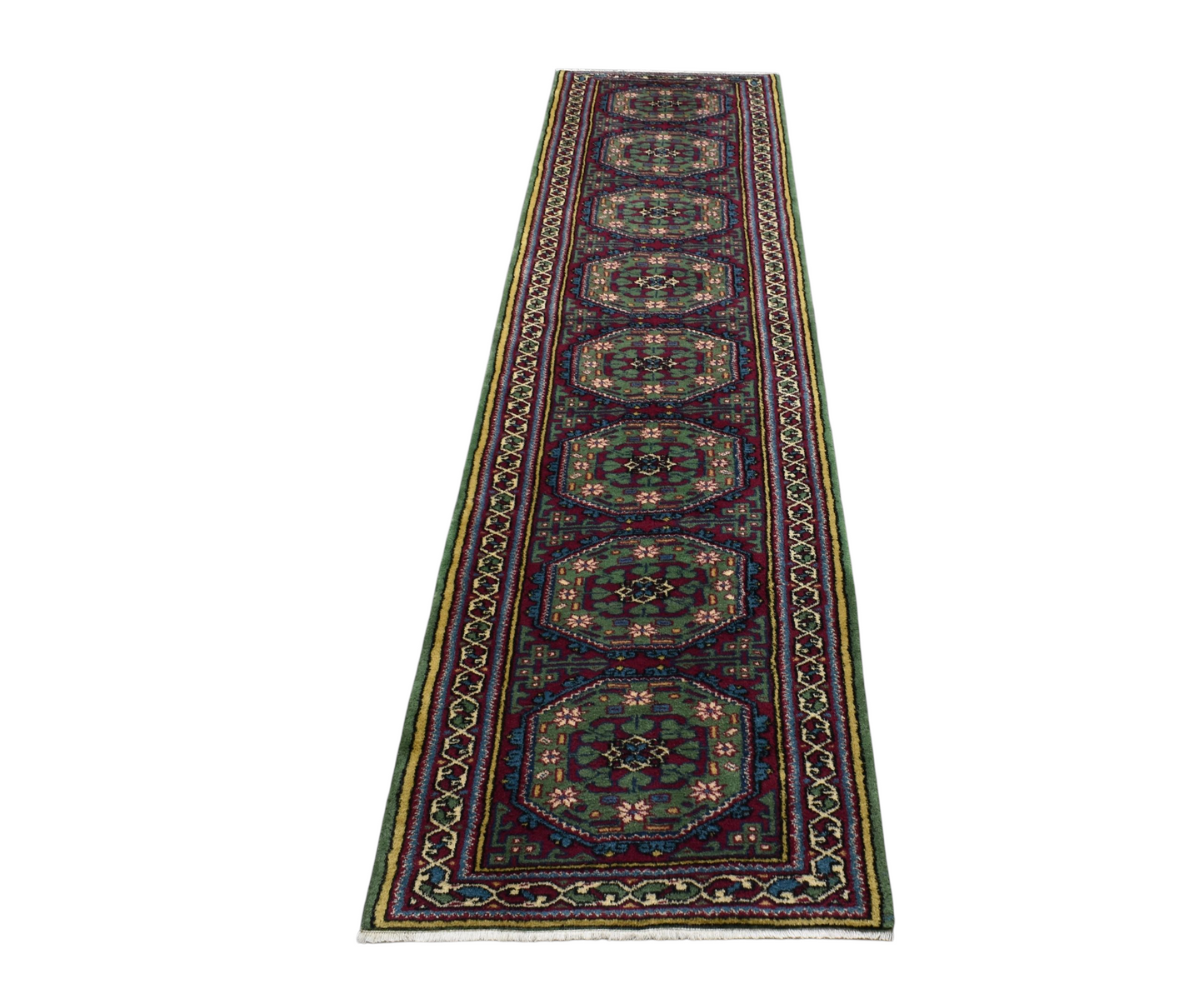 Kilim Antik El Dokuma Burdur Bucak Batı Anadolu Yolluk Yün Halı 0624 - Yeni - Çok Renkli