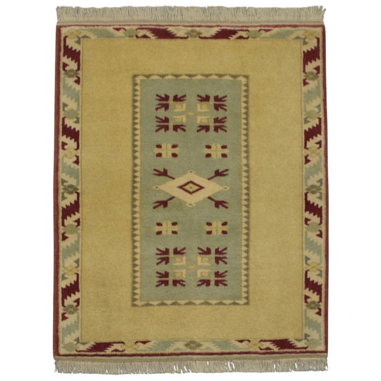 Kilim Antik El Dokuma Milas Yün Halı 0630 - Yeni - Çok Renkli