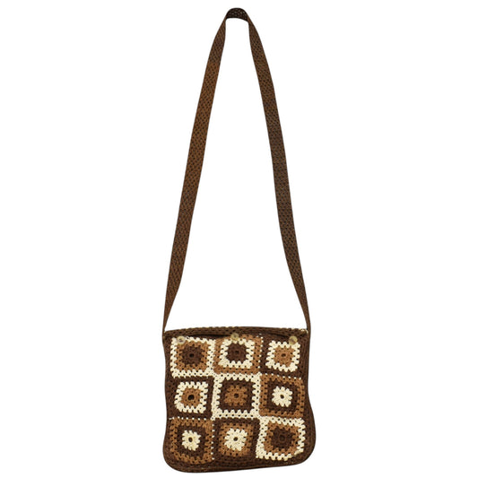 Kilim Antik El İşi Portatif Bukleli Pamuklu Kilim Çanta 0635 - Yeni - Çok Renkli