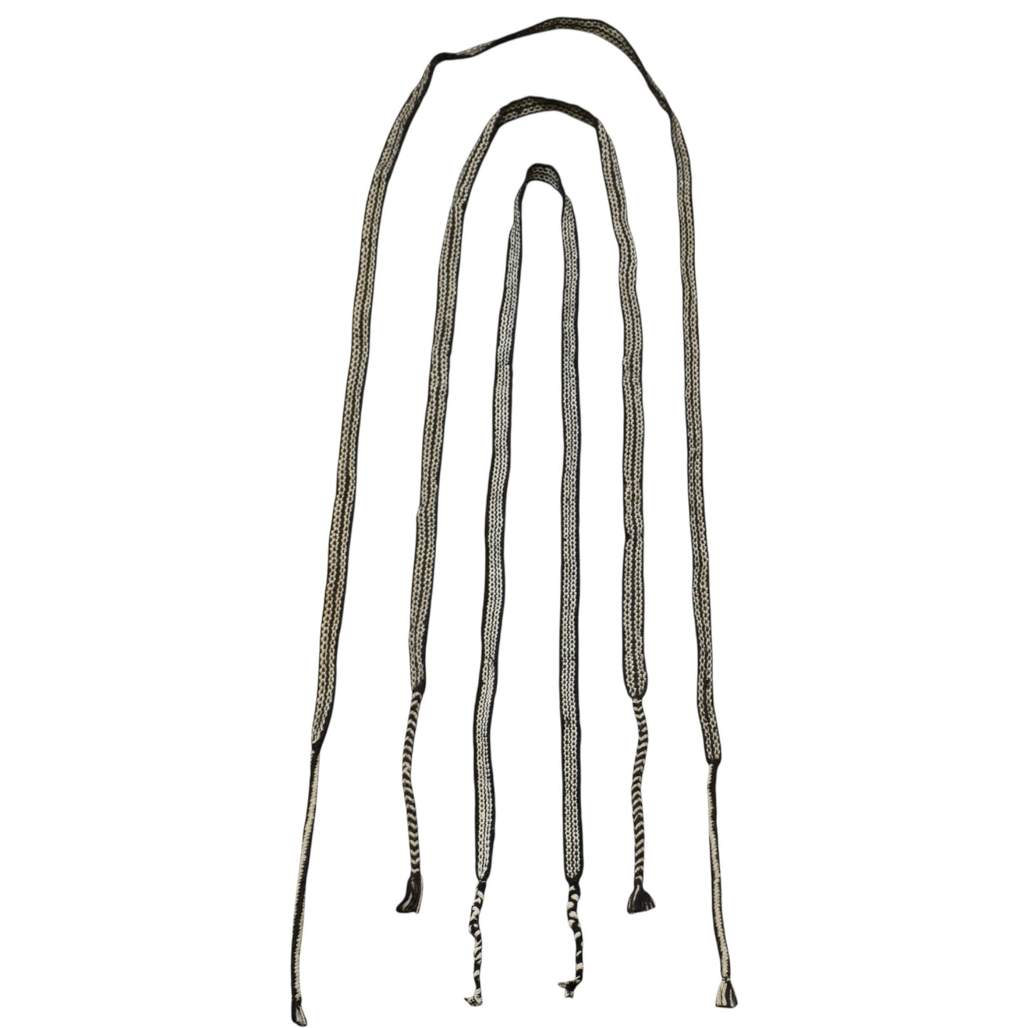 Kilim Antik El Dokuma 3 Adet Yolluk Kuşaklı Yün Kilim 0642 - Yeni - Çok Renkli