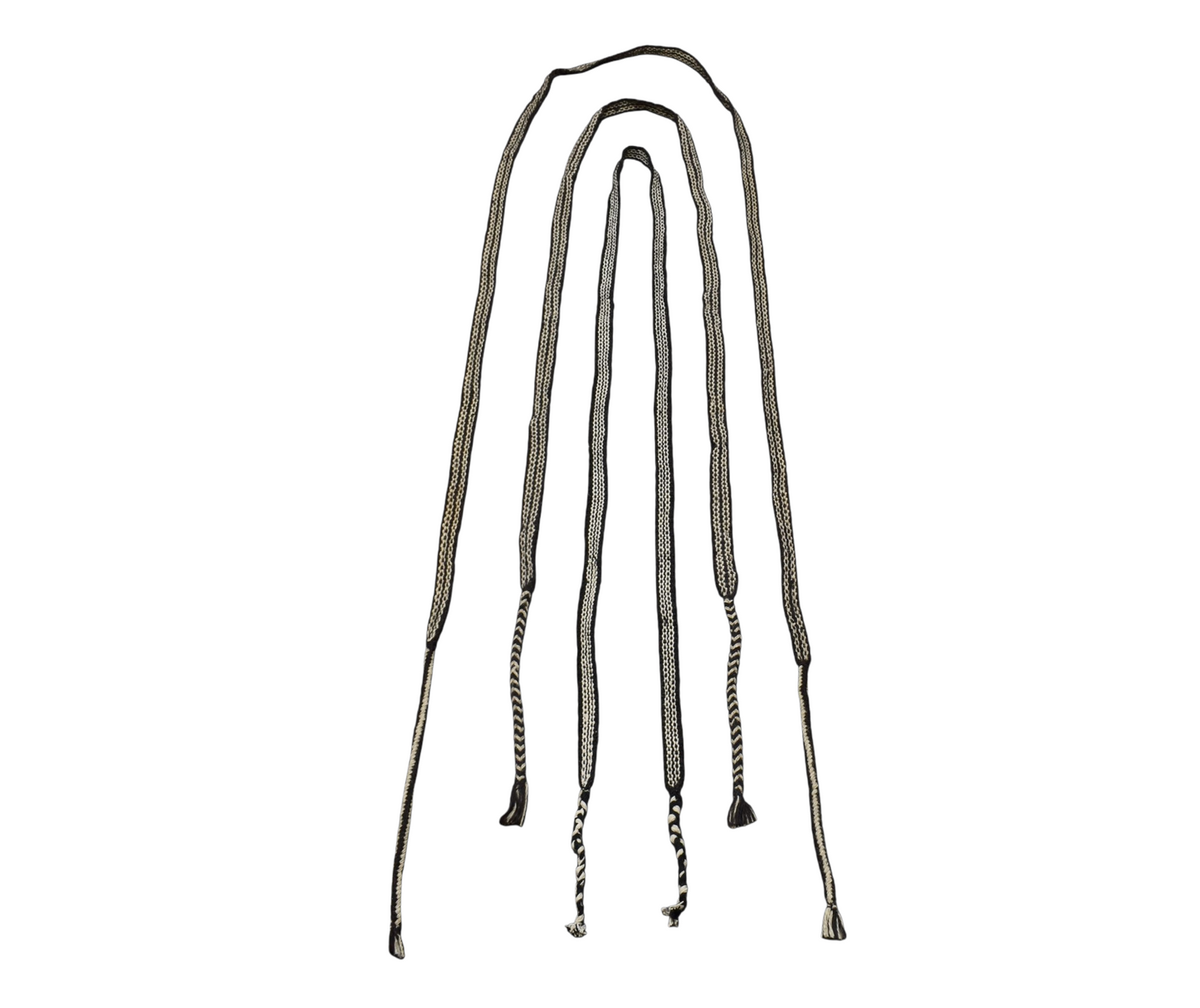 Kilim Antik El Dokuma 3 Adet Yolluk Kuşaklı Yün Kilim 0642 - Yeni - Çok Renkli