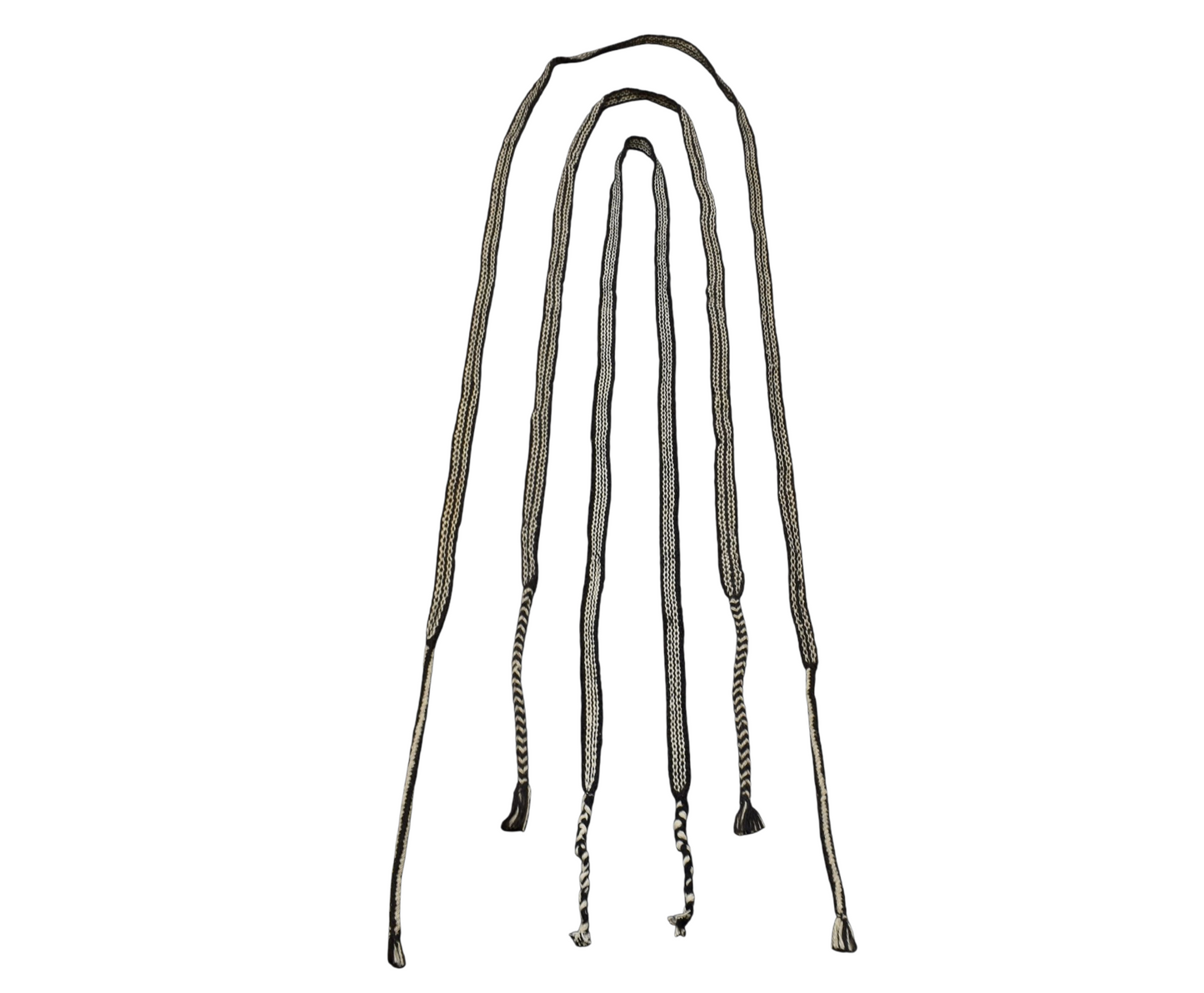 Kilim Antik El Dokuma 3 Adet Yolluk Kuşaklı Yün Kilim 0642 - Yeni - Çok Renkli