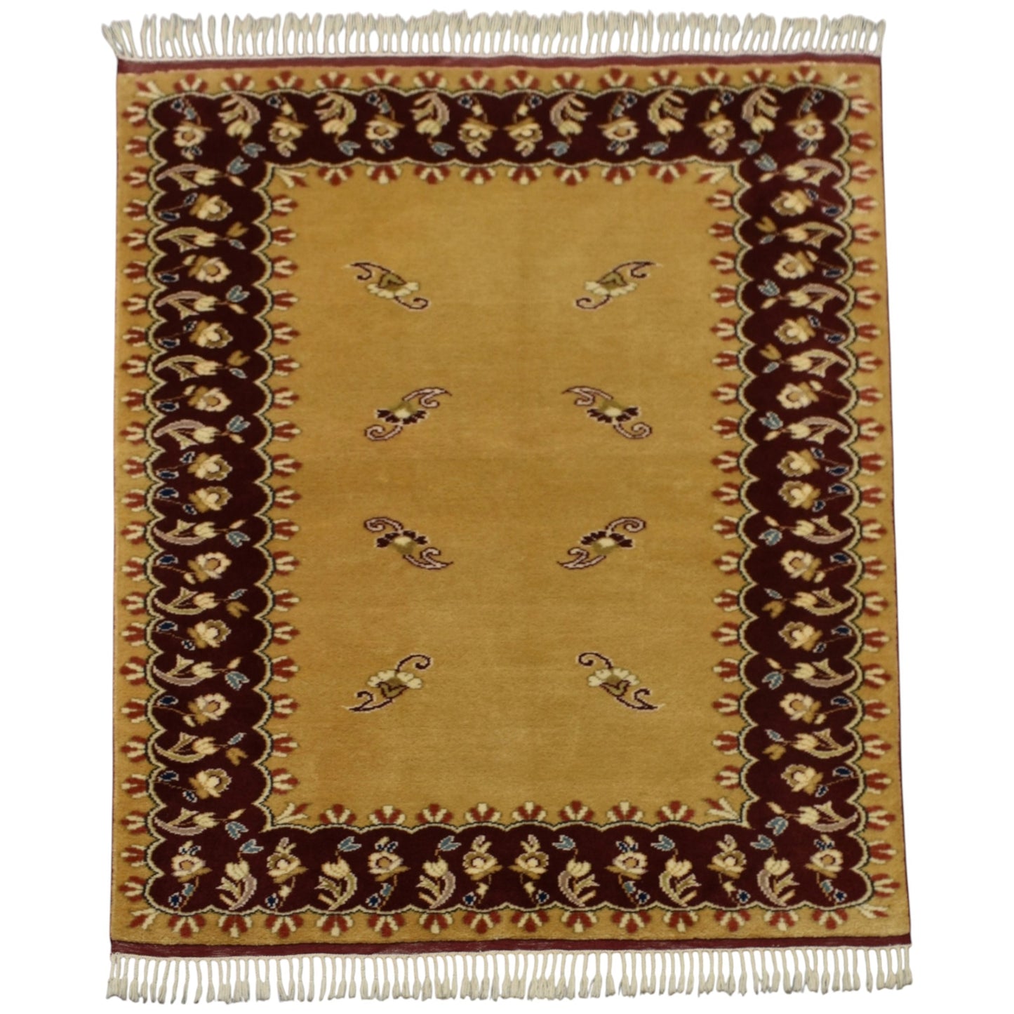 Kilim Antik El Dokuma Kirman Balıkesir Antik Yörük Yün Halı 0657 - Yeni - Çok Renkli