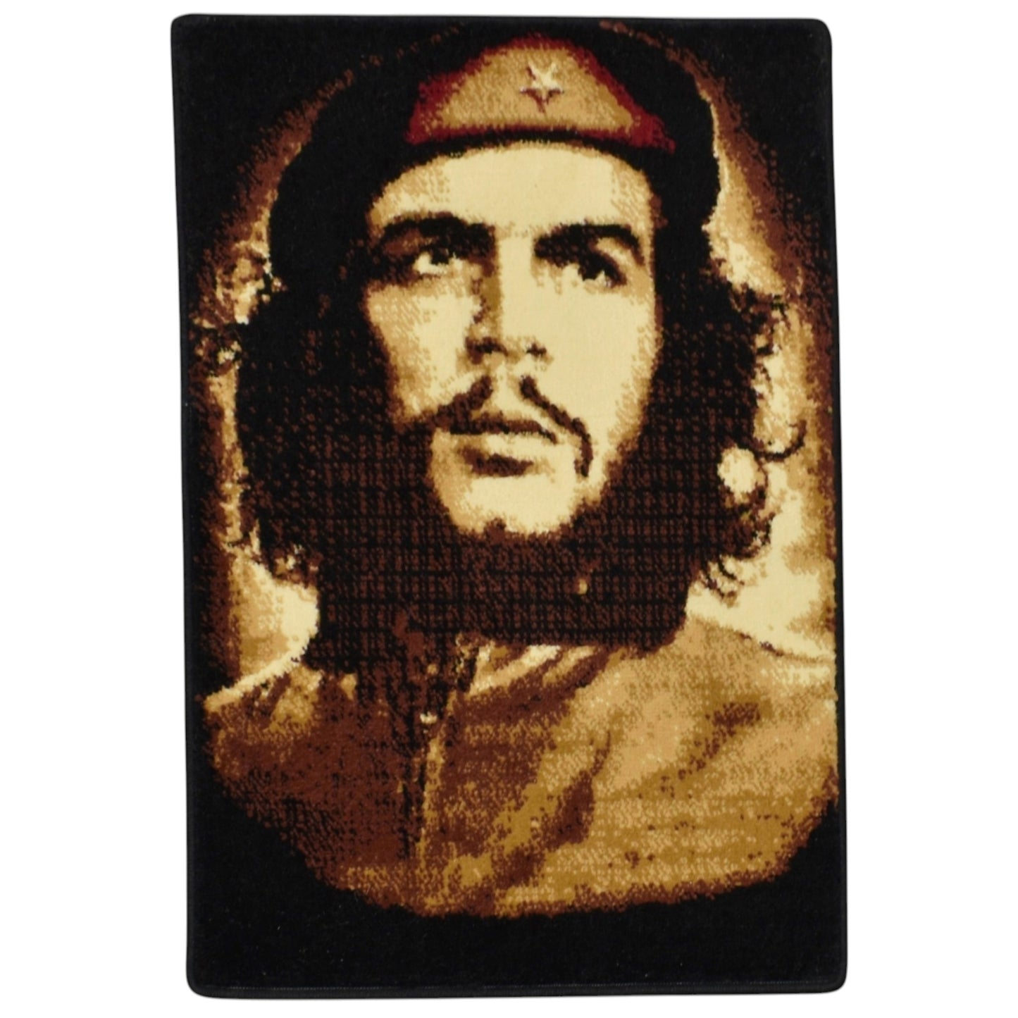 Kilim Antik Che Guevara Tasvirli Portre Duvar Halısı 0665 - Yeni - Çok Renkli