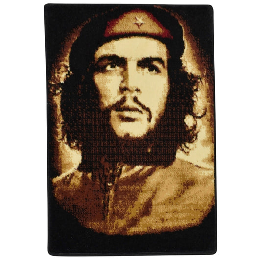 Kilim Antik Che Guevara Tasvirli Portre Duvar Halısı 0665 - Yeni - Çok Renkli