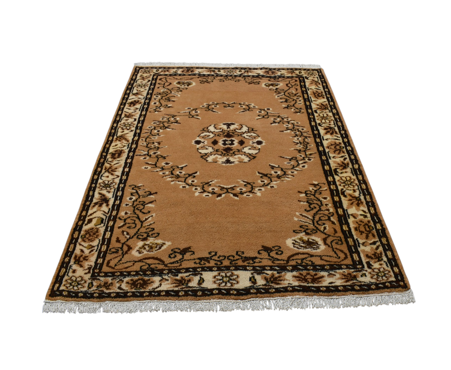 Kilim Antik El Dokuma 4m2 Sini Göbek Simav Kütahya Yün Halı 0669 - Yeni - Çok Renkli