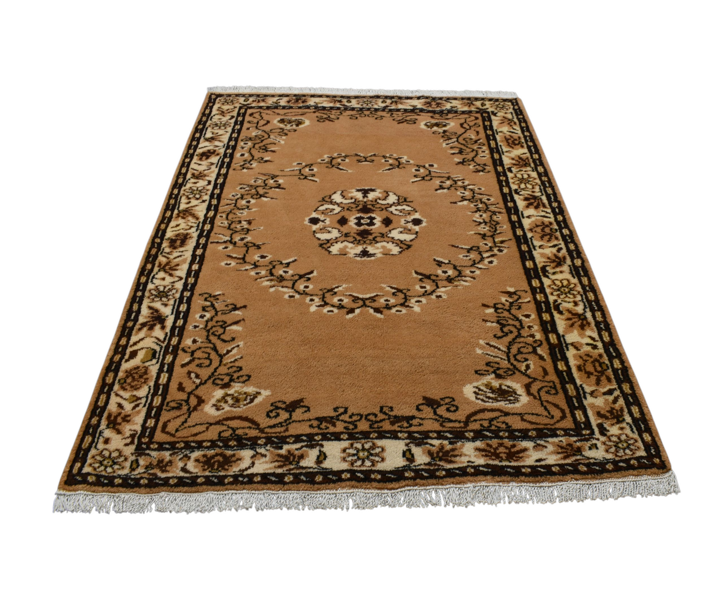 Kilim Antik El Dokuma 4m2 Sini Göbek Simav Kütahya Yün Halı 0669 - Yeni - Çok Renkli