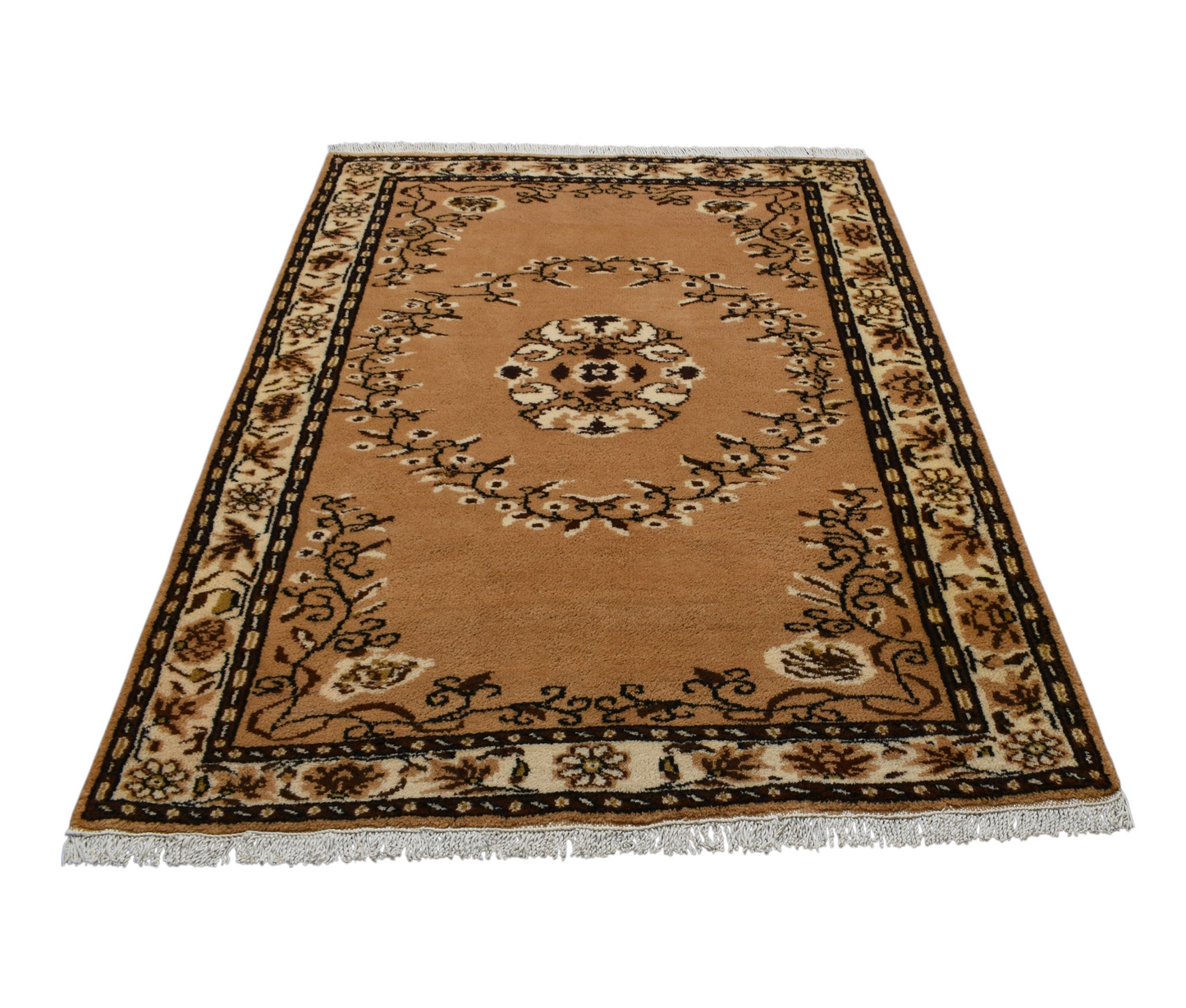 Kilim Antik El Dokuma 4m2 Sini Göbek Simav Kütahya Yün Halı 0669 - Yeni - Çok Renkli