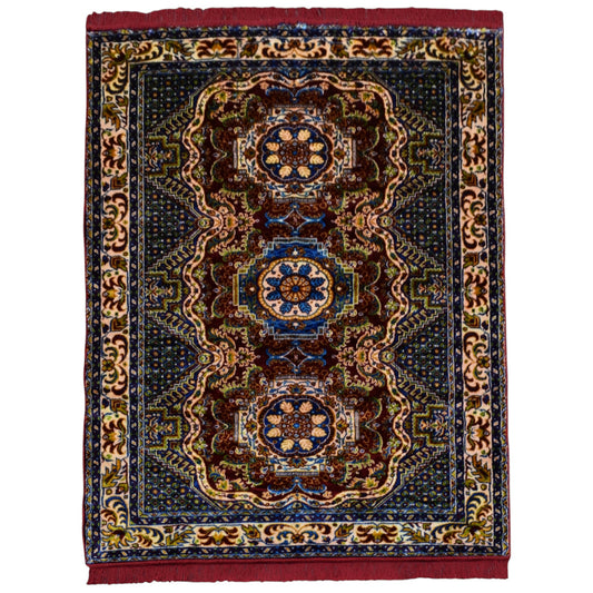 Kilim Antik Üç Göbekli Masa Yatak Örtüsü Duvar Halısı 0670 - Yeni - Çok Renkli