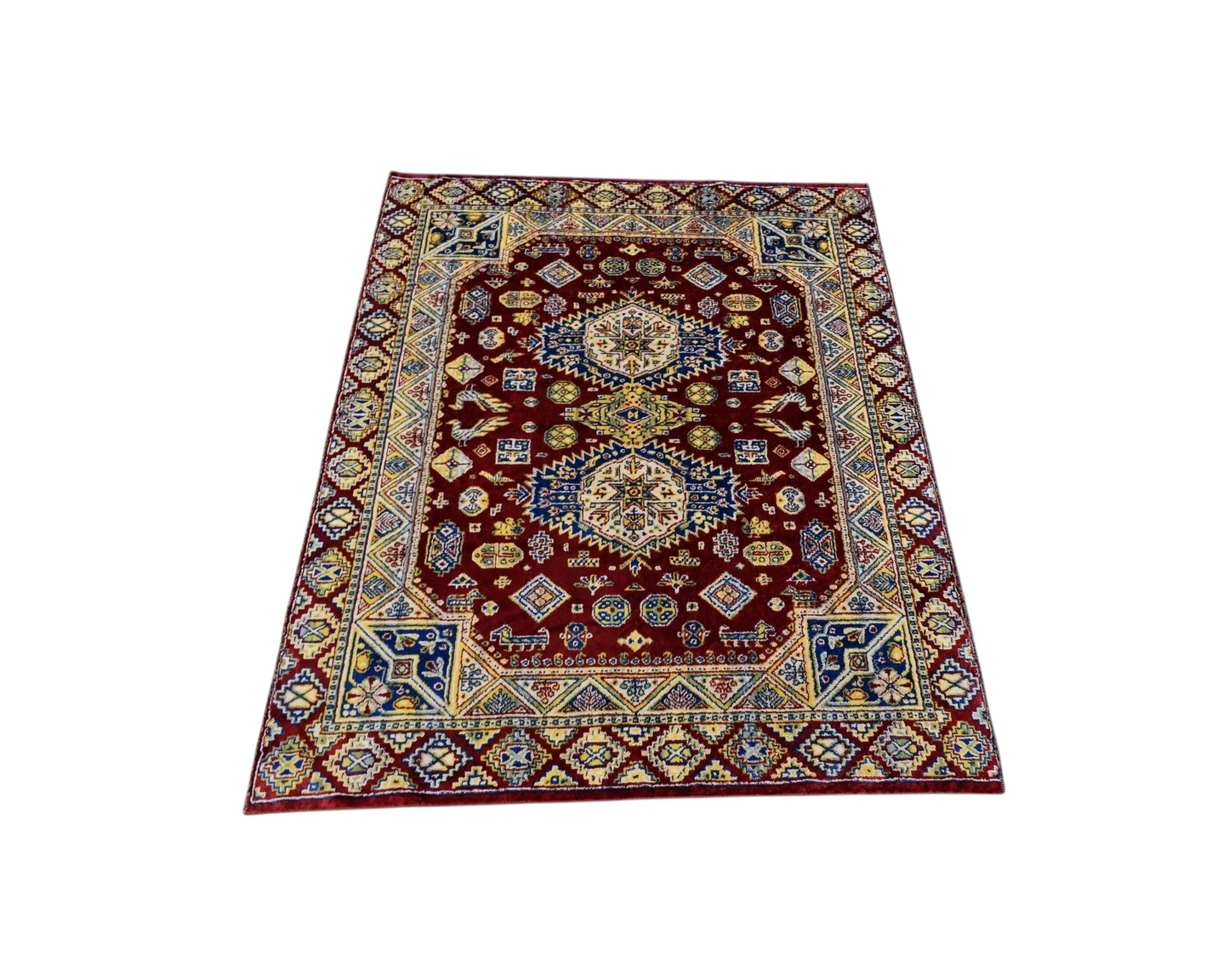 Kilim Antik Çok Amaçlı Kullanım Masa Yatak Örtüsü Duvar Halısı 0672 - Yeni - Çok Renkli