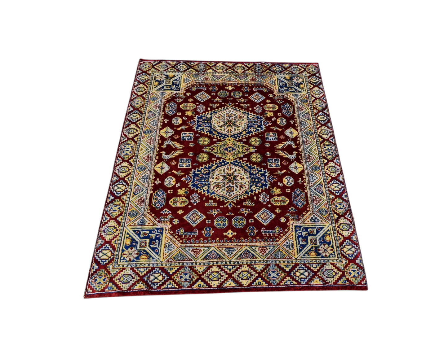 Kilim Antik Çok Amaçlı Kullanım Masa Yatak Örtüsü Duvar Halısı 0672 - Yeni - Çok Renkli