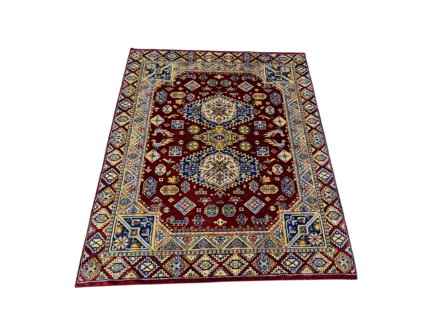 Kilim Antik Çok Amaçlı Kullanım Masa Yatak Örtüsü Duvar Halısı 0672 - Yeni - Çok Renkli