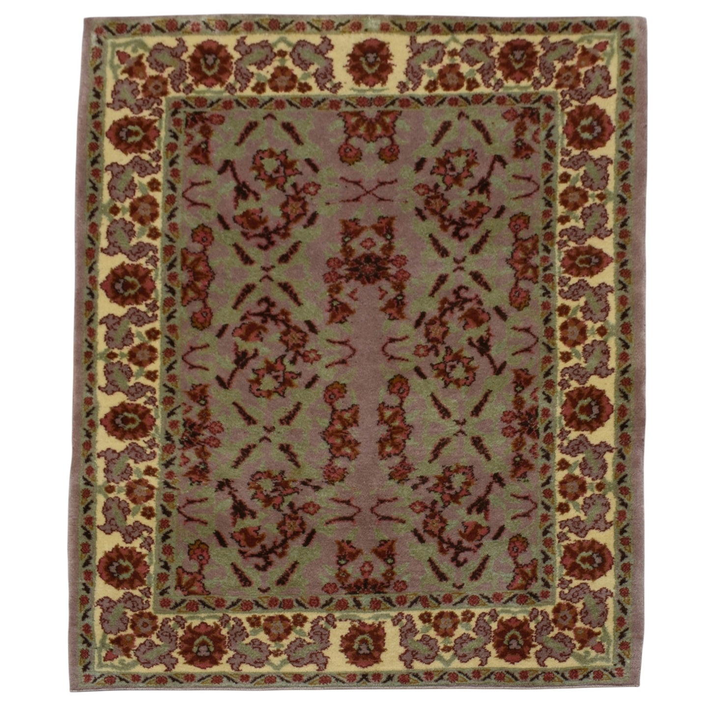 Kilim Antik El Dokuması Uşak Yün Halı 0674 - Yeni - Lila