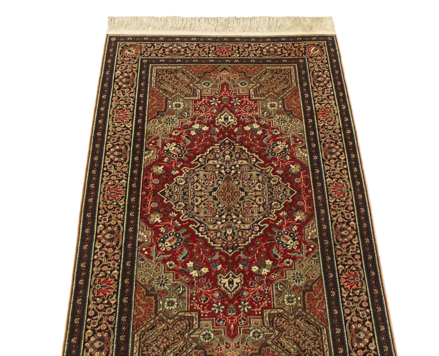 Kilim Antik El Dokuma İmalat Kayseri Yün Halı 0683 - Asırlık Antika - Çok Renkli