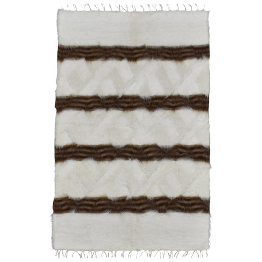 Kilim Antik El Dokuma Tiftik Yün Siirt Battaniyesi Kilim 0701 - Yeni - Çok Renkli