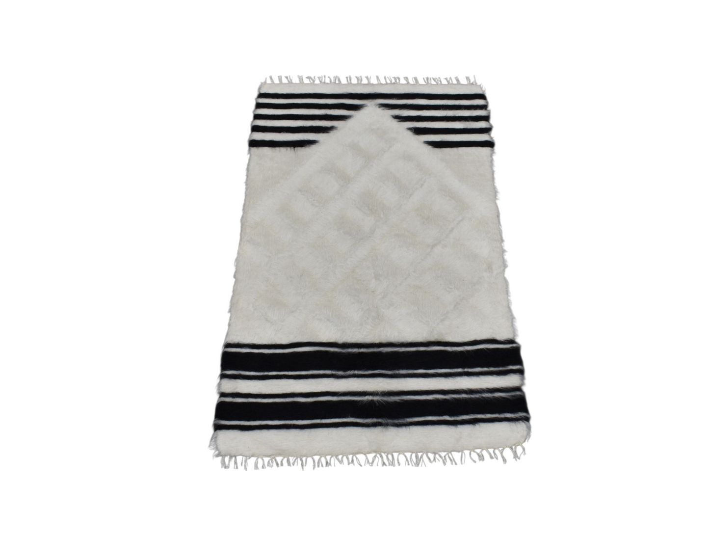 Kilim Antik El Dokuma Namazlık Seccade Tiftik Yün Siirt Battaniyesi Kilim 0706 - Yeni - Çok Renkli