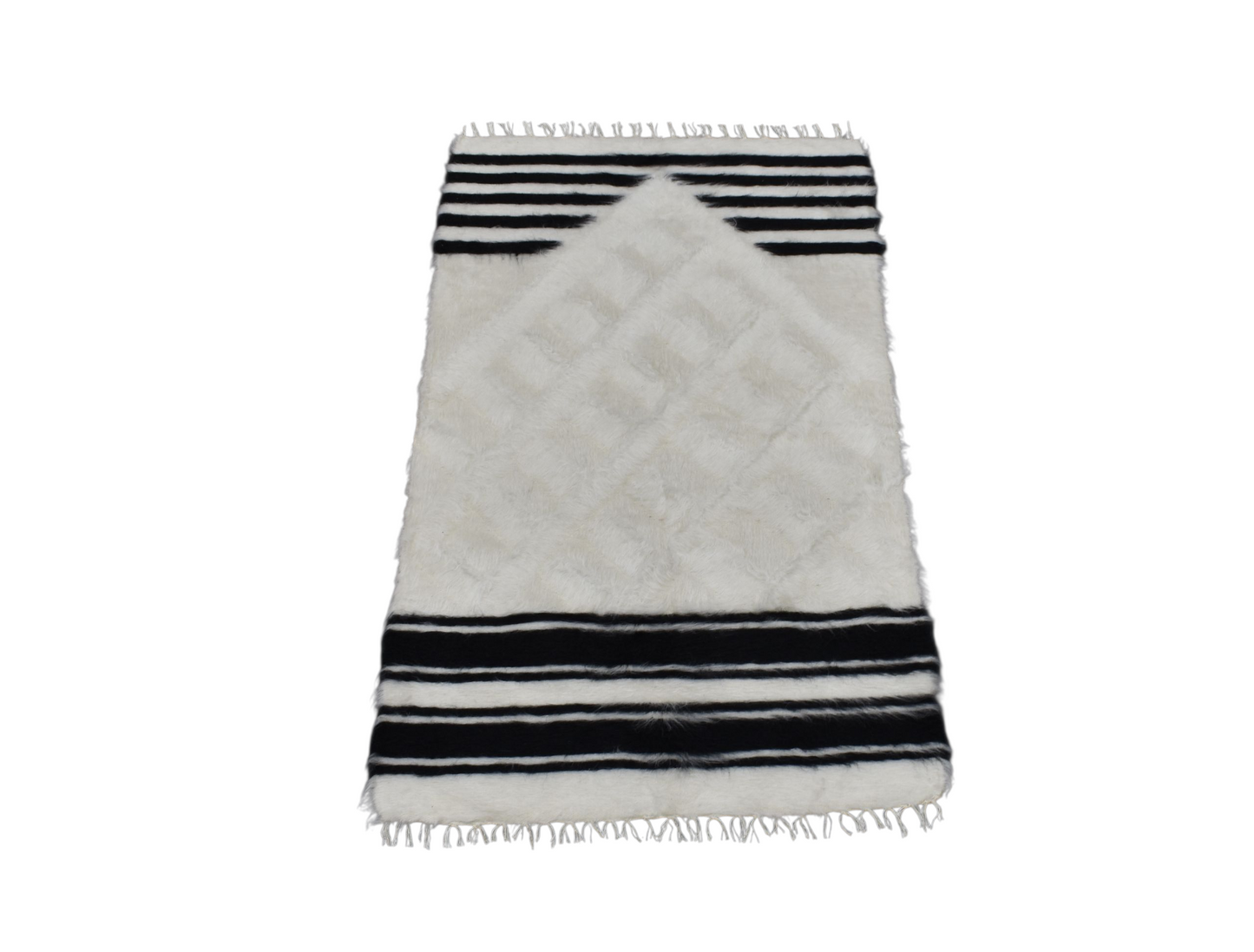 Kilim Antik El Dokuma Namazlık Seccade Tiftik Yün Siirt Battaniyesi Kilim 0706 - Yeni - Çok Renkli