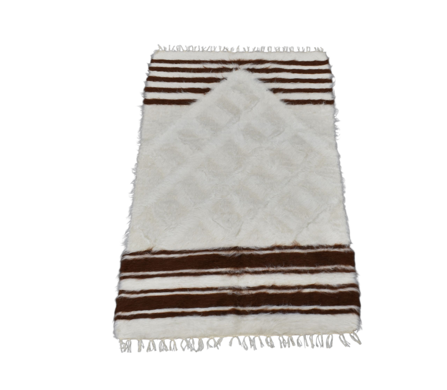 Kilim Antik El Dokuma Namazlık Seccade Tiftik Yün Siirt Battaniyesi Kilim 0708 - Yeni - Çok Renkli