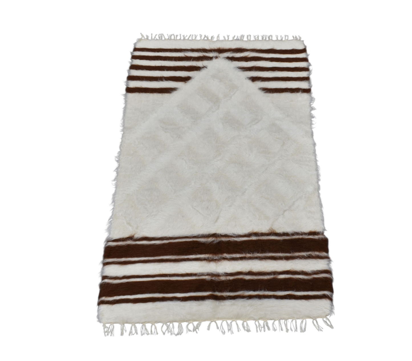 Kilim Antik El Dokuma Namazlık Seccade Tiftik Yün Siirt Battaniyesi Kilim 0708 - Yeni - Çok Renkli