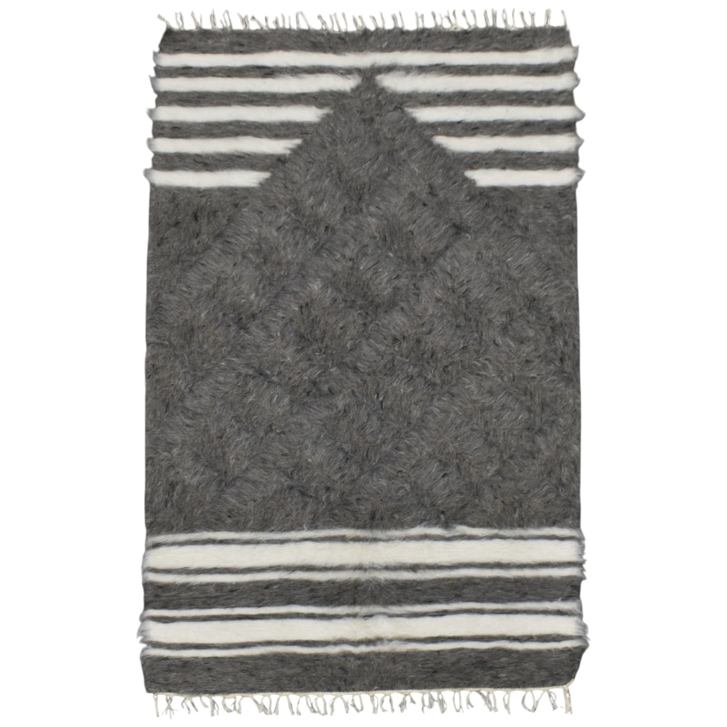 Kilim Antik El Dokuma Namazlık Seccade Tiftik Yün Siirt Battaniyesi Kilim 0709 - Yeni - Çok Renkli