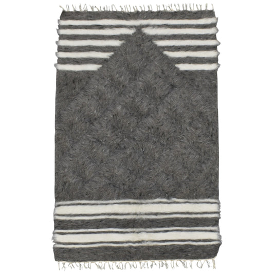 Kilim Antik El Dokuma Namazlık Seccade Tiftik Yün Siirt Battaniyesi Kilim 0709 - Yeni - Çok Renkli