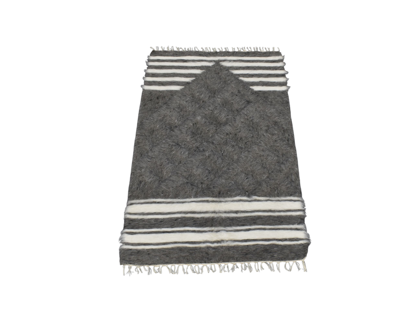 Kilim Antik El Dokuma Namazlık Seccade Tiftik Yün Siirt Battaniyesi Kilim 0709 - Yeni - Çok Renkli