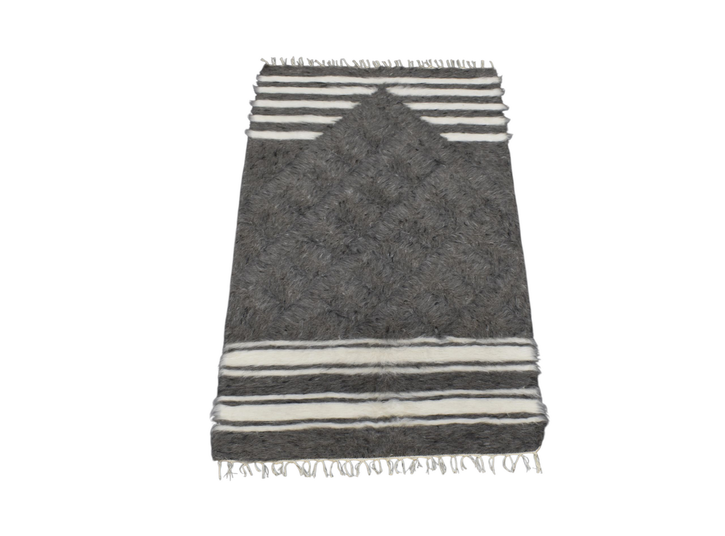 Kilim Antik El Dokuma Namazlık Seccade Tiftik Yün Siirt Battaniyesi Kilim 0709 - Yeni - Çok Renkli