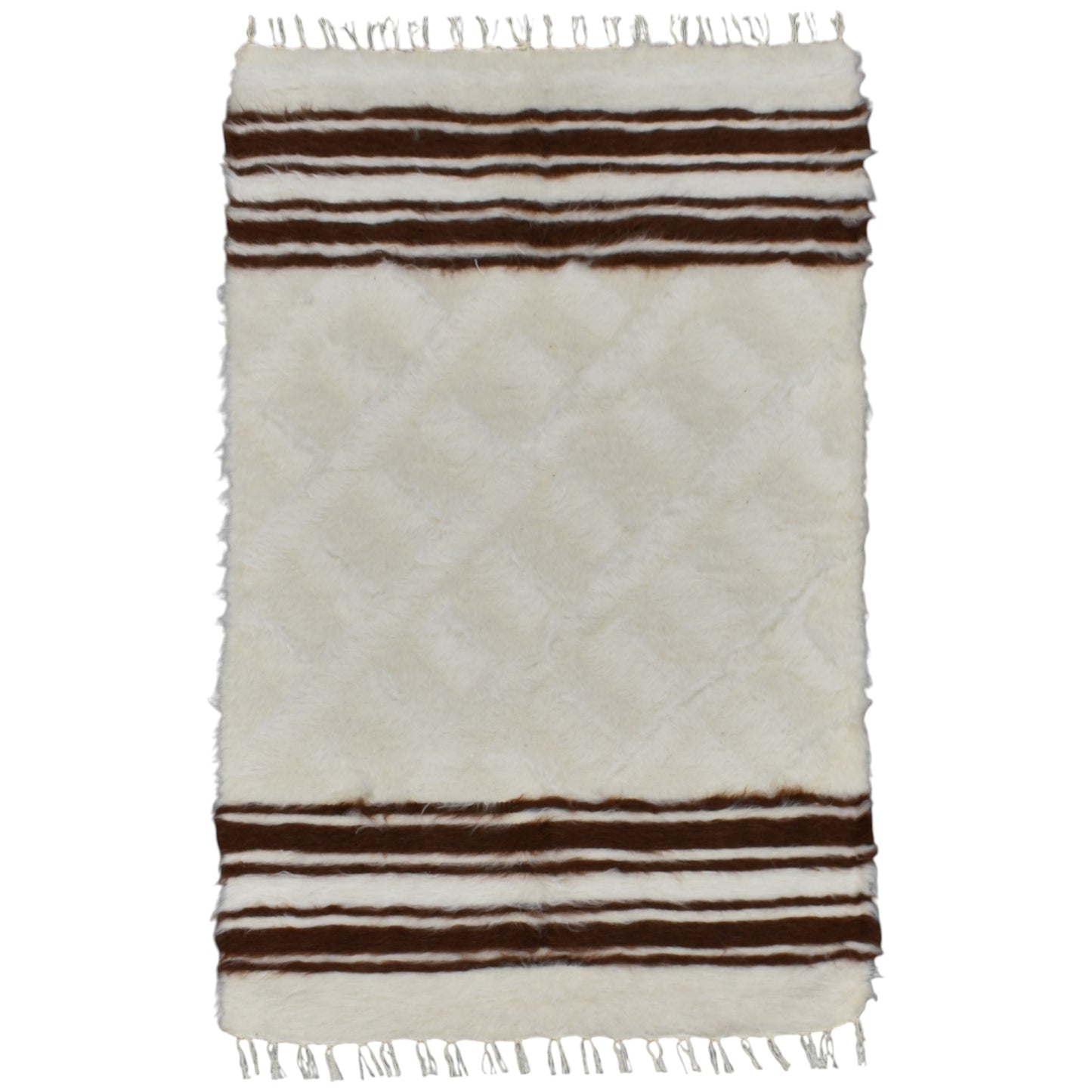 Kilim Antik El Dokuma Tiftik Yün Siirt Battaniyesi Kilim 0710 - Yeni - Çok Renkli