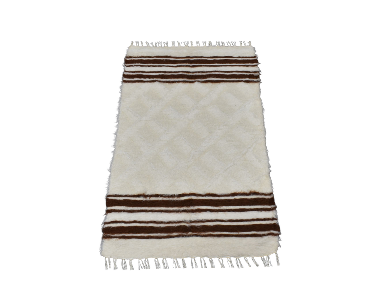 Kilim Antik El Dokuma Tiftik Yün Siirt Battaniyesi Kilim 0710 - Yeni - Çok Renkli