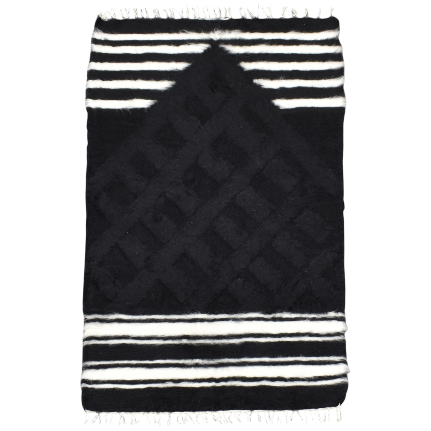 Kilim Antik El Dokuma Namazlık Seccade Tiftik Yün Siirt Battaniyesi Kilim 0712 - Yeni - Çok Renkli