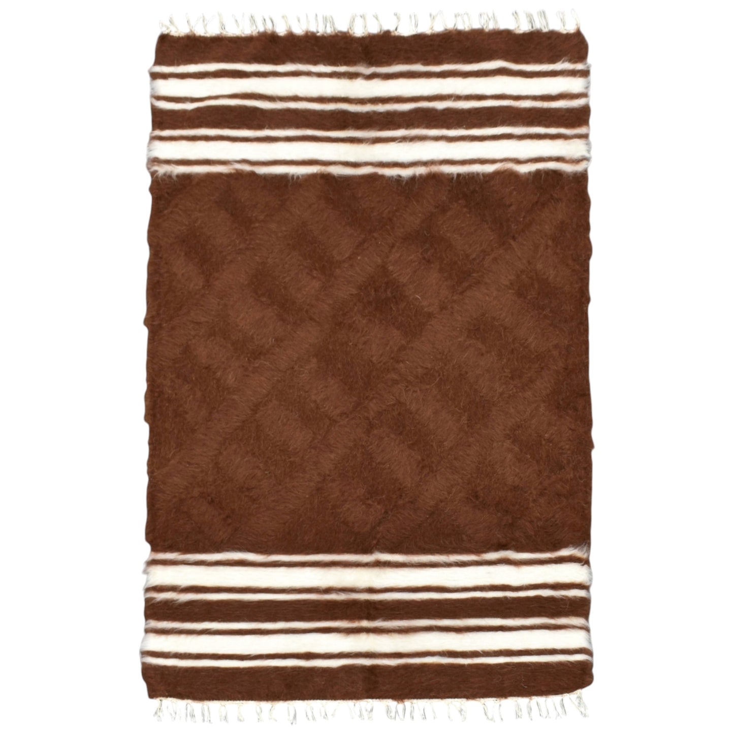 Kilim Antik El Dokuma Tiftik Yün Siirt Battaniyesi Kilim 0716 - Yeni - Çok Renkli