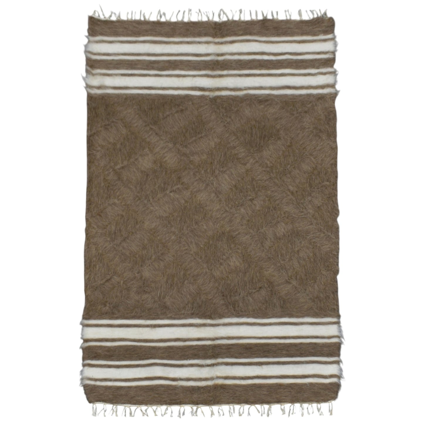 Kilim Antik El Dokuma Tiftik Yün Siirt Battaniyesi Kilim 0722 - Yeni - Çok Renkli