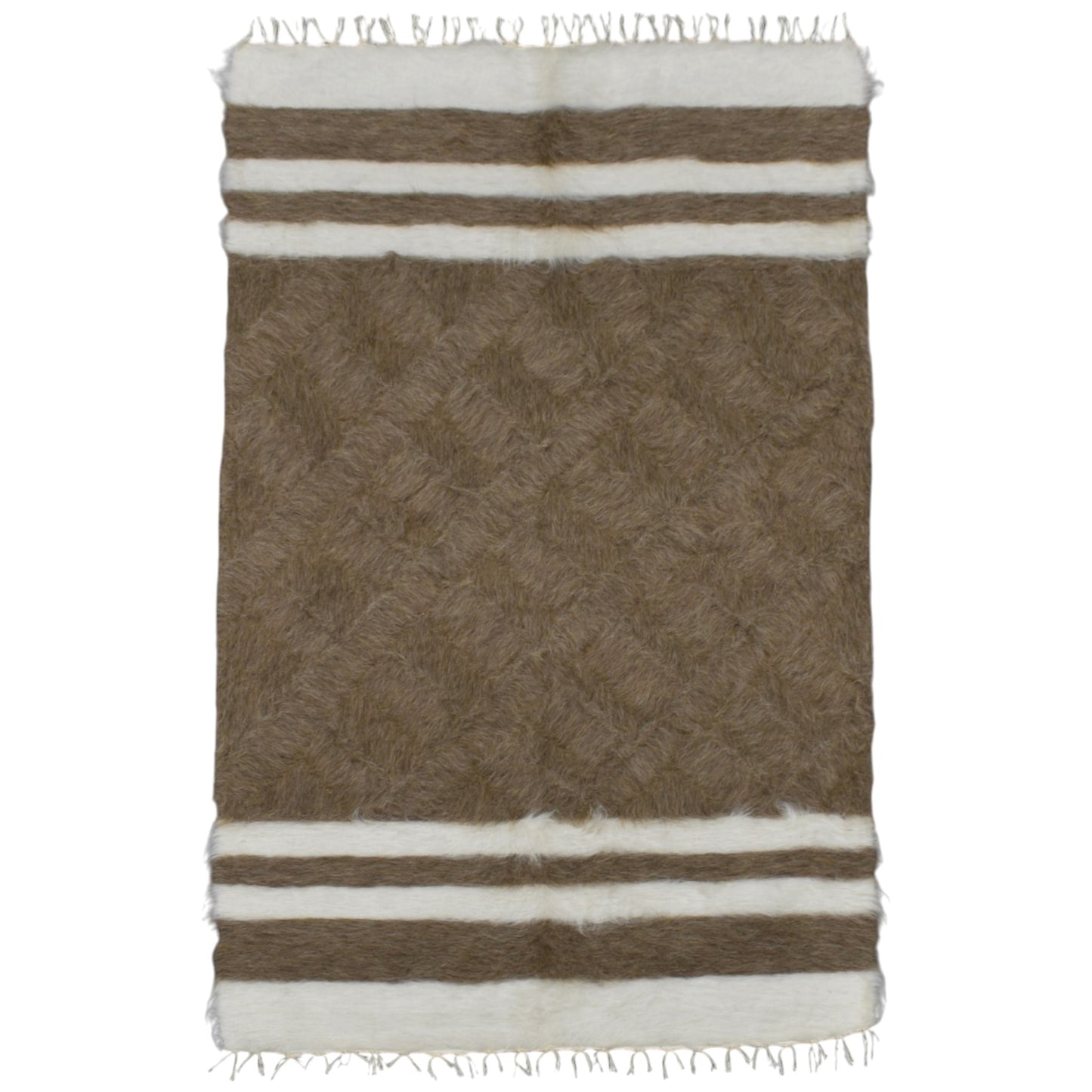 Kilim Antik El Dokuma Tiftik Yün Siirt Battaniyesi Kilim 0724 - Yeni - Çok Renkli