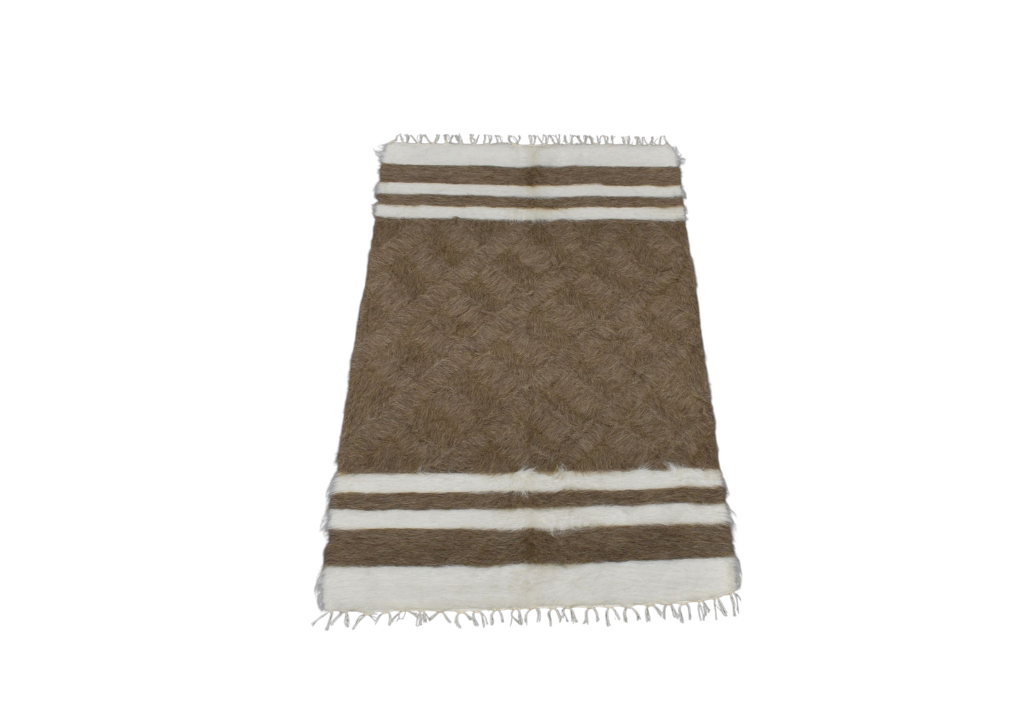 Kilim Antik El Dokuma Tiftik Yün Siirt Battaniyesi Kilim 0724 - Yeni - Çok Renkli