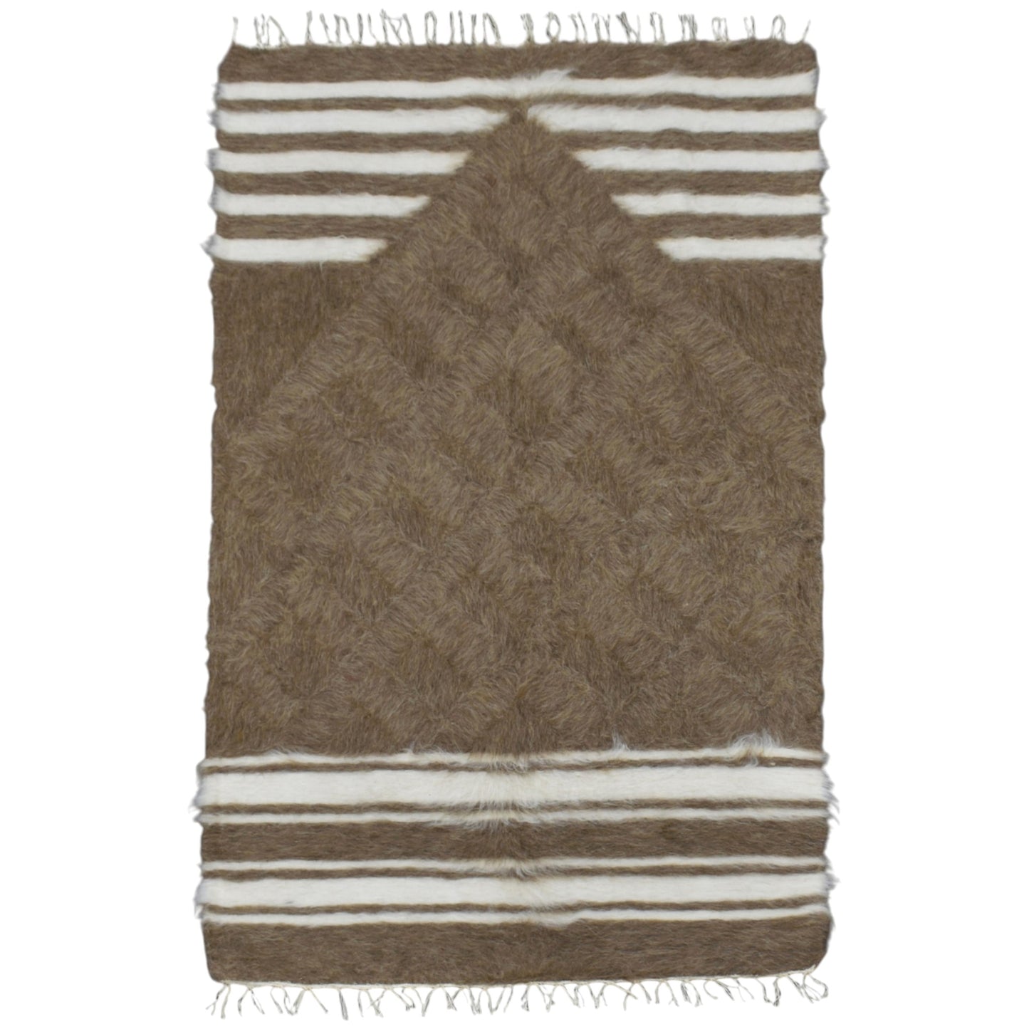 Kilim Antik El Dokuma Namazlık Seccade Tiftik Yün Siirt Battaniyesi Kilim 0726 - Yeni - Çok Renkli