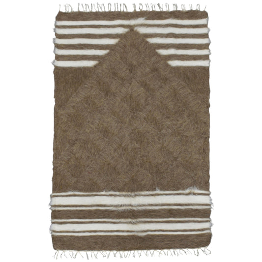 Kilim Antik El Dokuma Namazlık Seccade Tiftik Yün Siirt Battaniyesi Kilim 0726 - Yeni - Çok Renkli