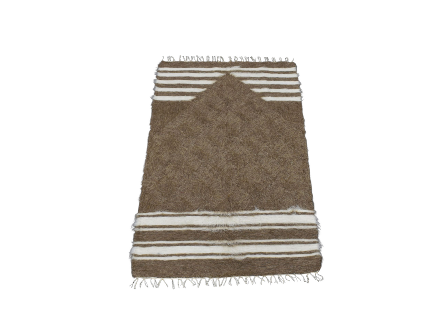 Kilim Antik El Dokuma Namazlık Seccade Tiftik Yün Siirt Battaniyesi Kilim 0726 - Yeni - Çok Renkli