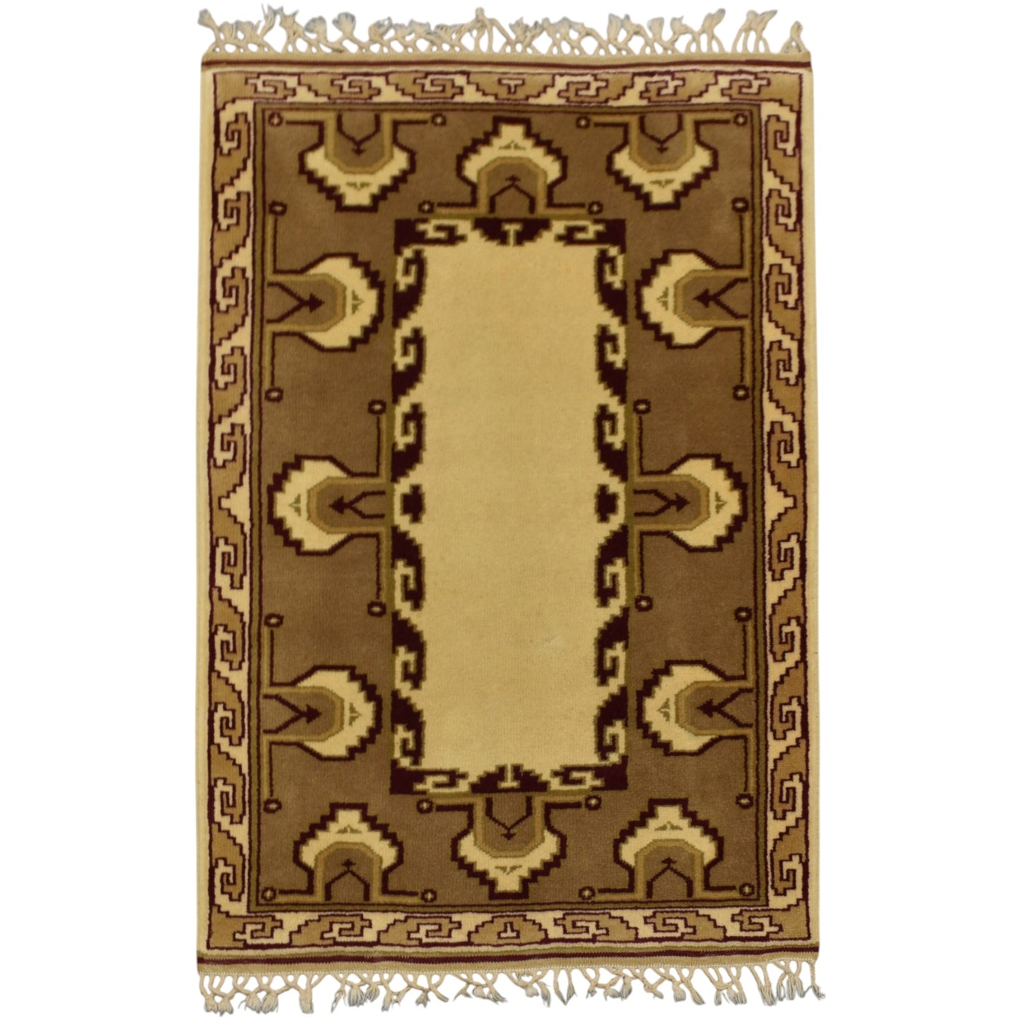 Kilim Antik El Dokuma Milas Yün Halı 0746 - Yeni - Çok Renkli