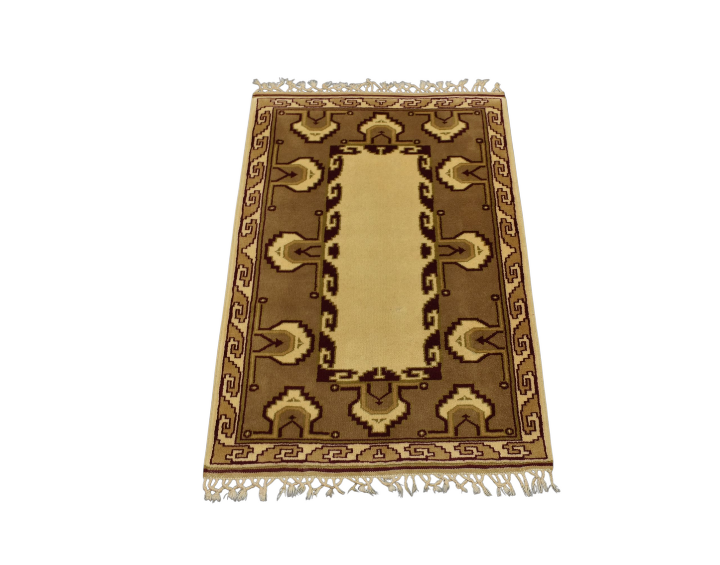 Kilim Antik El Dokuma Milas Yün Halı 0746 - Yeni - Çok Renkli