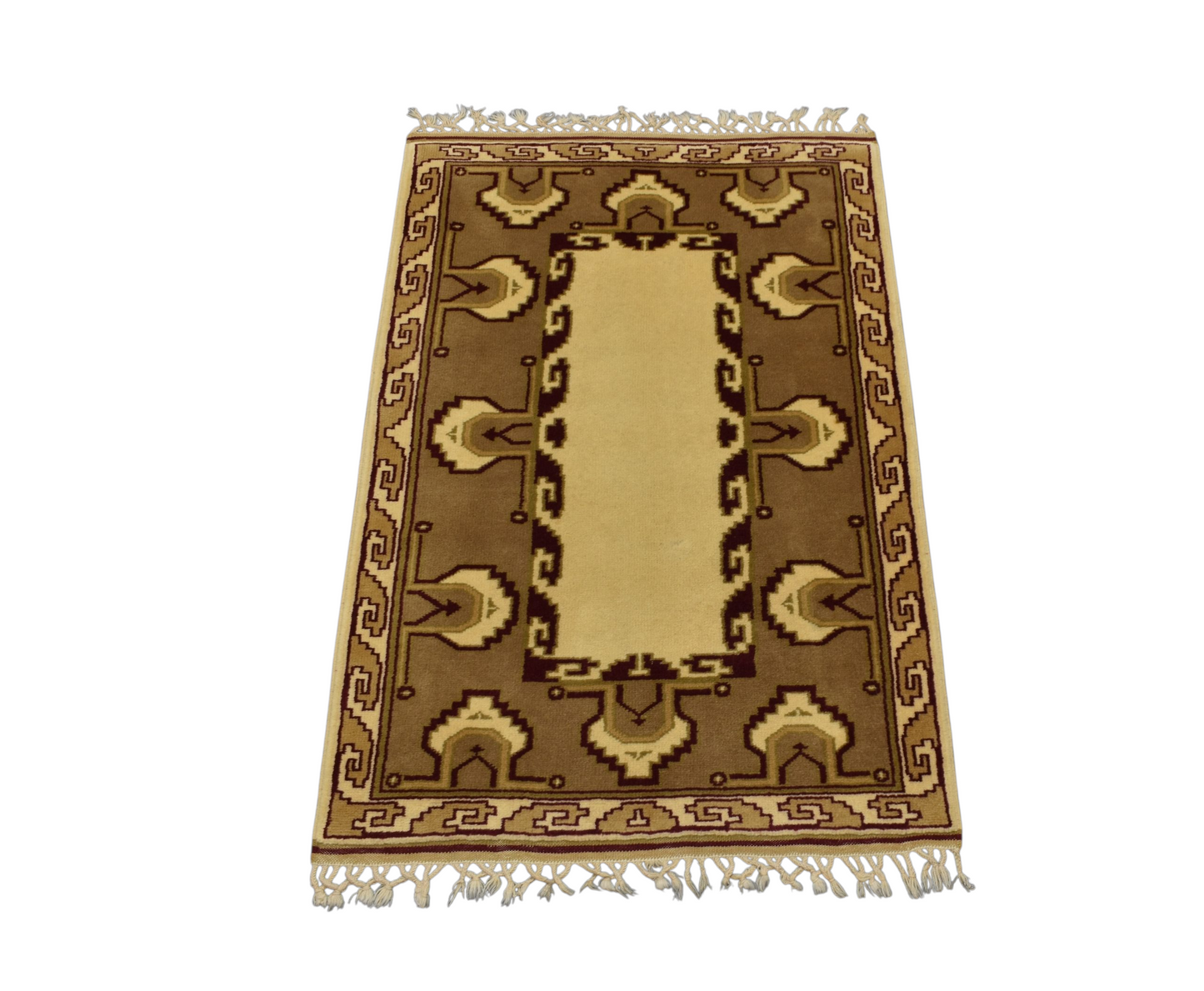 Kilim Antik El Dokuma Milas Yün Halı 0746 - Yeni - Çok Renkli