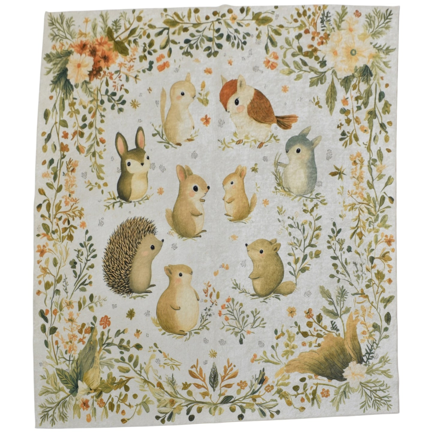 Kilim Antik 4m2 Tavşan Digital Baskı Makine Halısı 0748 - Yeni - Çok Renkli